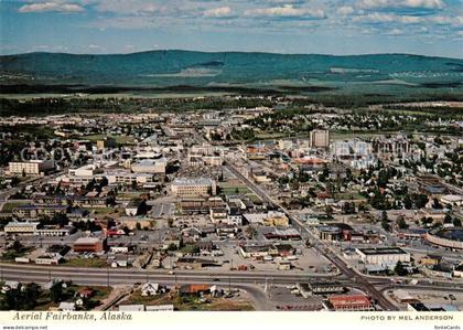 Fairbanks Alaska Aerial view