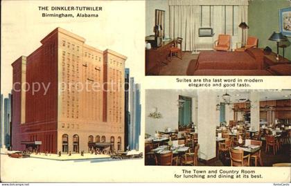 Birmingham Alabama The Dinkler Tutwiler