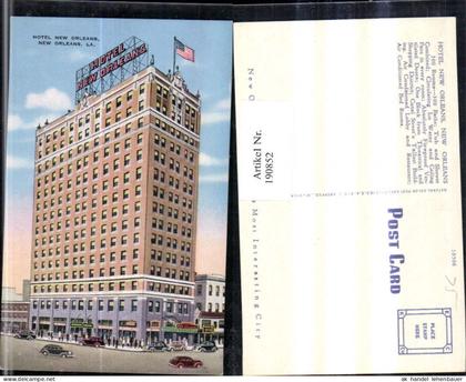 190852,Louisiana New Orleans Hotel New Orleans