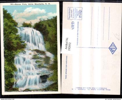 192052,New Hampshire White Mountains Beaver Falls Wasserfall