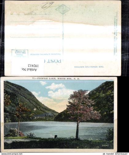 192412,New Hampshire White Mountains Profile Lake