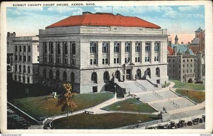 Akron Ohio Summit County Court House