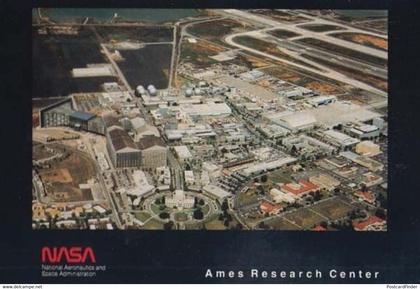 Ames Research USA NASA Astronaut Space Centre Rare Aerial Advertising Postcard