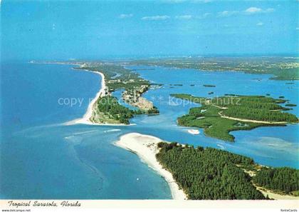 Sarasota Bay Florida USA Fliegeraufnahme Midnight Pass