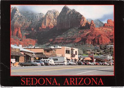 US10 USA Arizona Sedona uptown Sedona on Highway 89A 1998