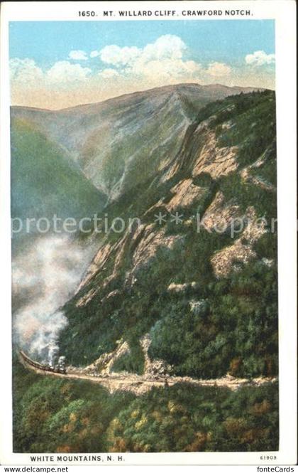 White Mountains New Hampshire Crawford Cliff