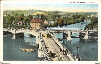 Zanesville Ohio Y Bridge