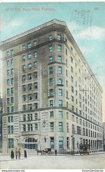 CPA Amérique > Etats-Unis > MA - Massachusetts > Boston Hotel Touraine