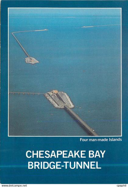 CPM Four Man Made Islands Chesapeake Bay Bridge Tunnel Connecting Virginia Beach and Virginia's Eastern Shore Us Route