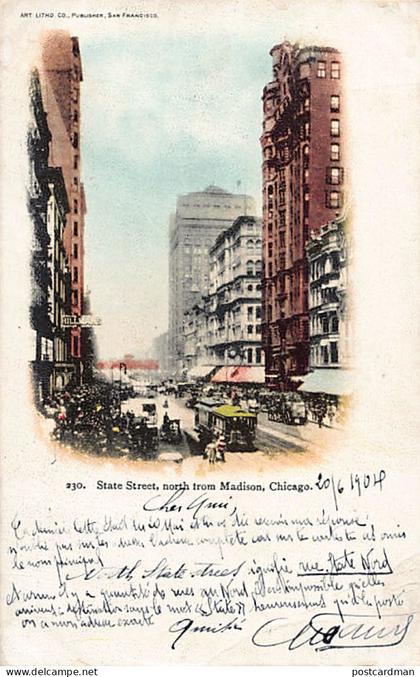 Usa - CHICAGO (IL) State Street, North from Madison