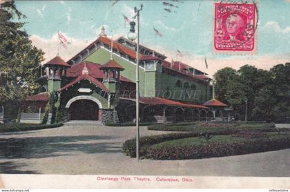 OHIO - Olentangy Park Theatre, Columbus, Postcard 1907