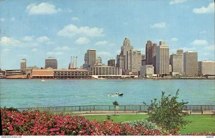 CPM Detroit River skyline