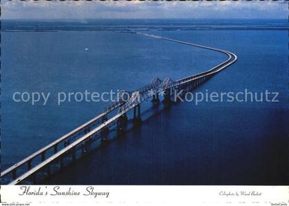 Bradenton Floridas Sunshine Skyway Fliegeraufnahme