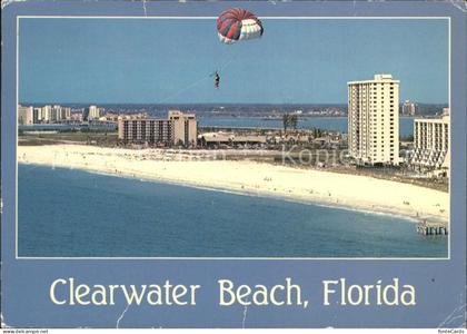 Clearwater Beach Fliegeraufnahme mit Strand