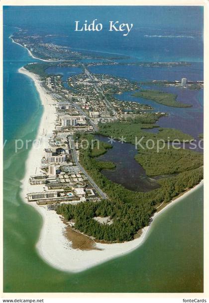 Sarasota Florida Lido Key Fliegeraufnahme