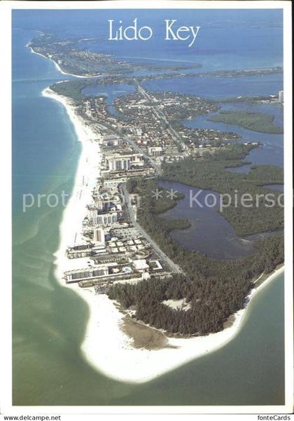 Sarasota Lido Key Fliegeraufnahme