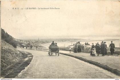 CPA Le Havre Le boulevard Felix Faure