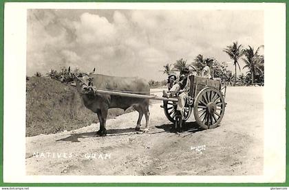 ak7366 - USA - VINTAGE POSTCARD - GUAM Real Photo  ETHNIC