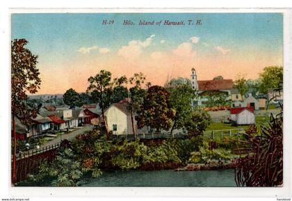 US POSTCARD - HAWAII - HILO ISLAND OF HAWAII