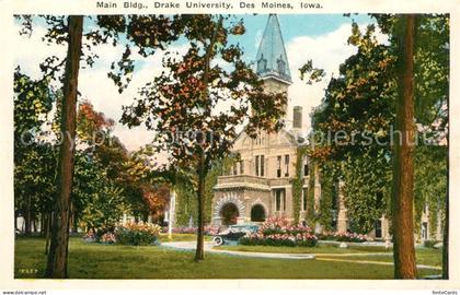Des Moines Iowa Main Building Drake University