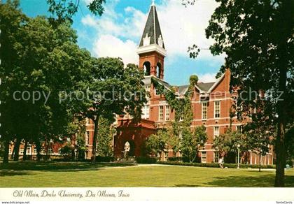 Des Moines Iowa Old Main Drake University