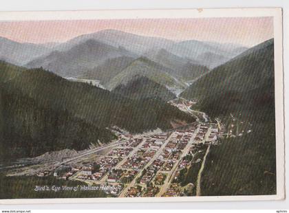 Bird's Eye view of Wallace Idaho