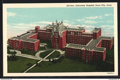 AK Iowa City, IA, Airview of the University Hospital