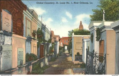 New Orleans Louisiana Oldest Cemetery