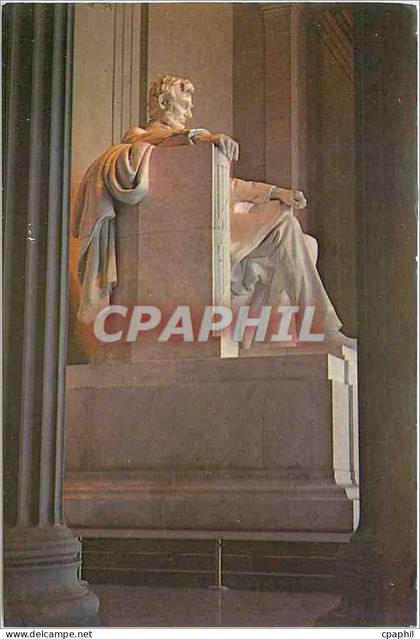 CPA LINCOLN STTUE-LINCOLN MEMORIAM