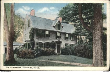 Concord Massachusetts The Old Manse