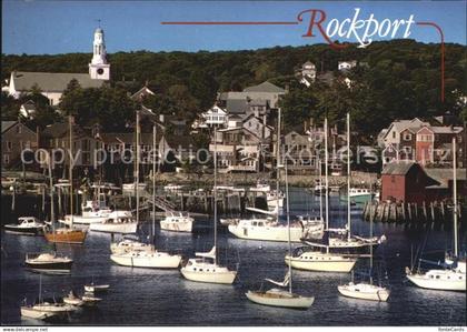Rockport Massachusetts Hafenansicht