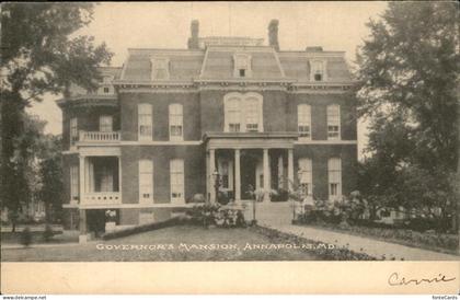 Annapolis Maryland Governors Mansion