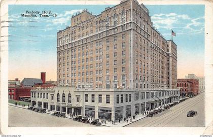 A970 US 1928 Peabody Hotel Memphis Tennessee vintage postcard
