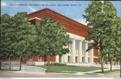 Ann Arbor Hill Auditorium