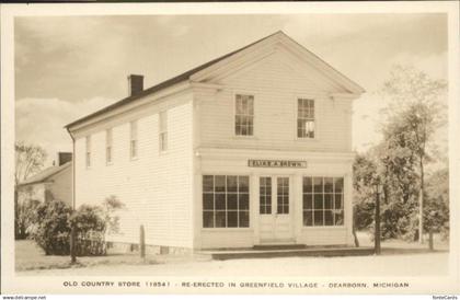 Dearborn Michigan Old Country Store Elias Brown