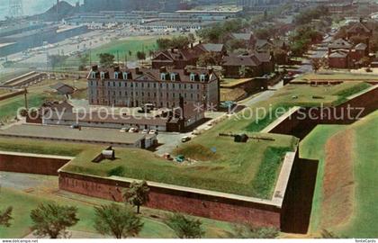 Detroit Michigan Fort Wayne Military Museum aerial view