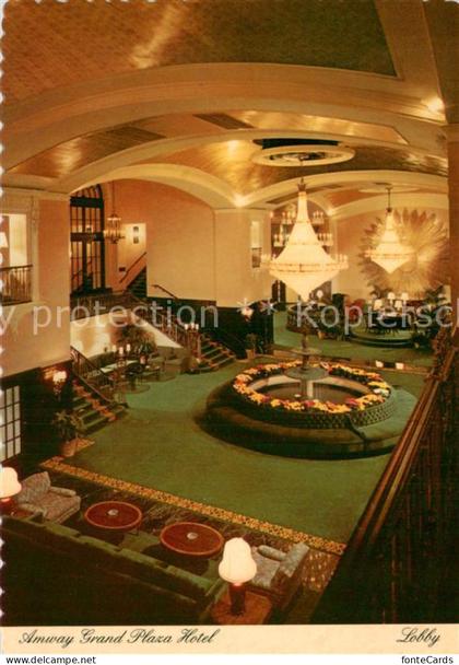 Grand Rapids Michigan Amway Grand Plaza Hotel Lobby