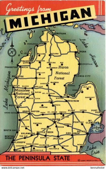 Greetings from Michigan