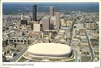 Minneapolis Minnesota Downtown Minneapolis Aerial