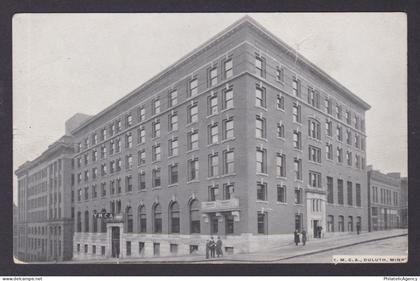 Postcard, United States, Duluth MN, YMCA Building
