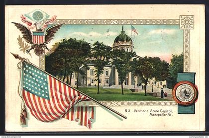 AK Montpelier, VT, Vermont State Capitol