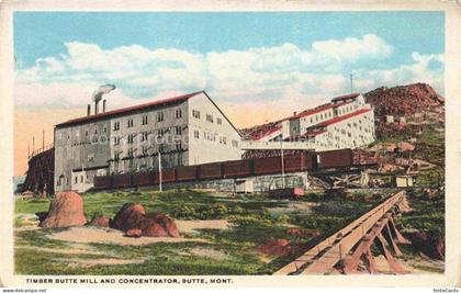 Butte Montana USA Timber Butte Mill and Concentrator