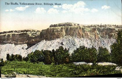CPA The Bluffs Yellowstone River Billings Mont