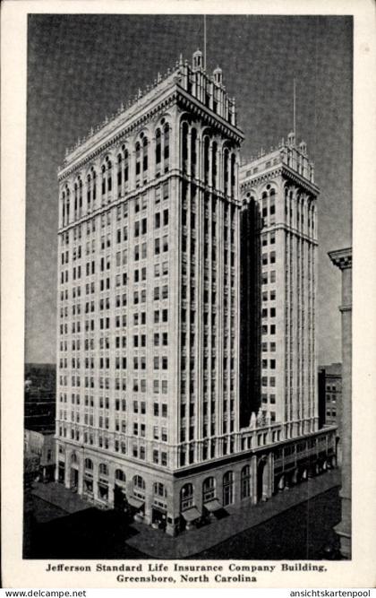 PC Greensboro North Carolina USA, Jefferson Standard Life Insurance Company Building