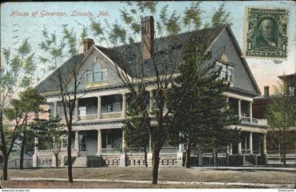 Lincoln Nebraska House of Governor