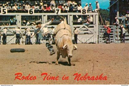 Nebraska US-State Rodeo Time