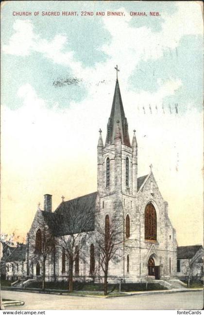 Omaha Nebraska Church and Sacred Heart