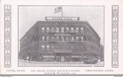 CONNECTICUT - New Haven, Hotel Avon, Postcard