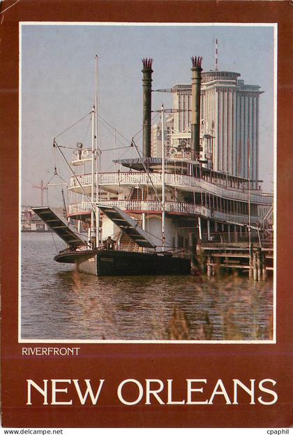 CPM New Orleans Riverfront Bateau
