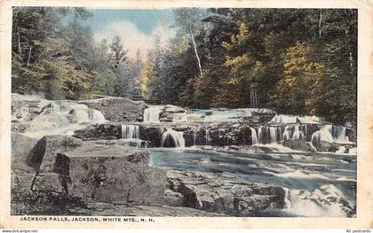 B671 US Jackson Falls Jackson White Mts New Hampshire vintage postcard